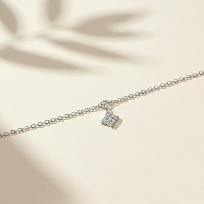 Silver Dusk Till Dawn Anklet