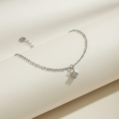 Silver Dusk Till Dawn Anklet