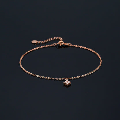 Rose Gold Dusk Till Dawn Anklet