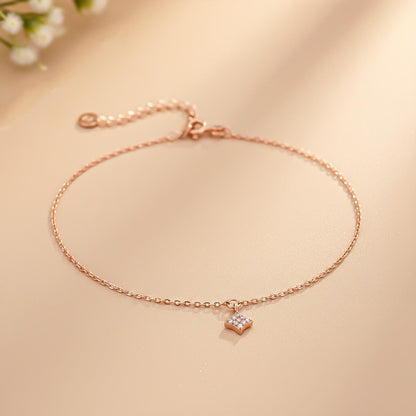 Rose Gold Dusk Till Dawn Anklet