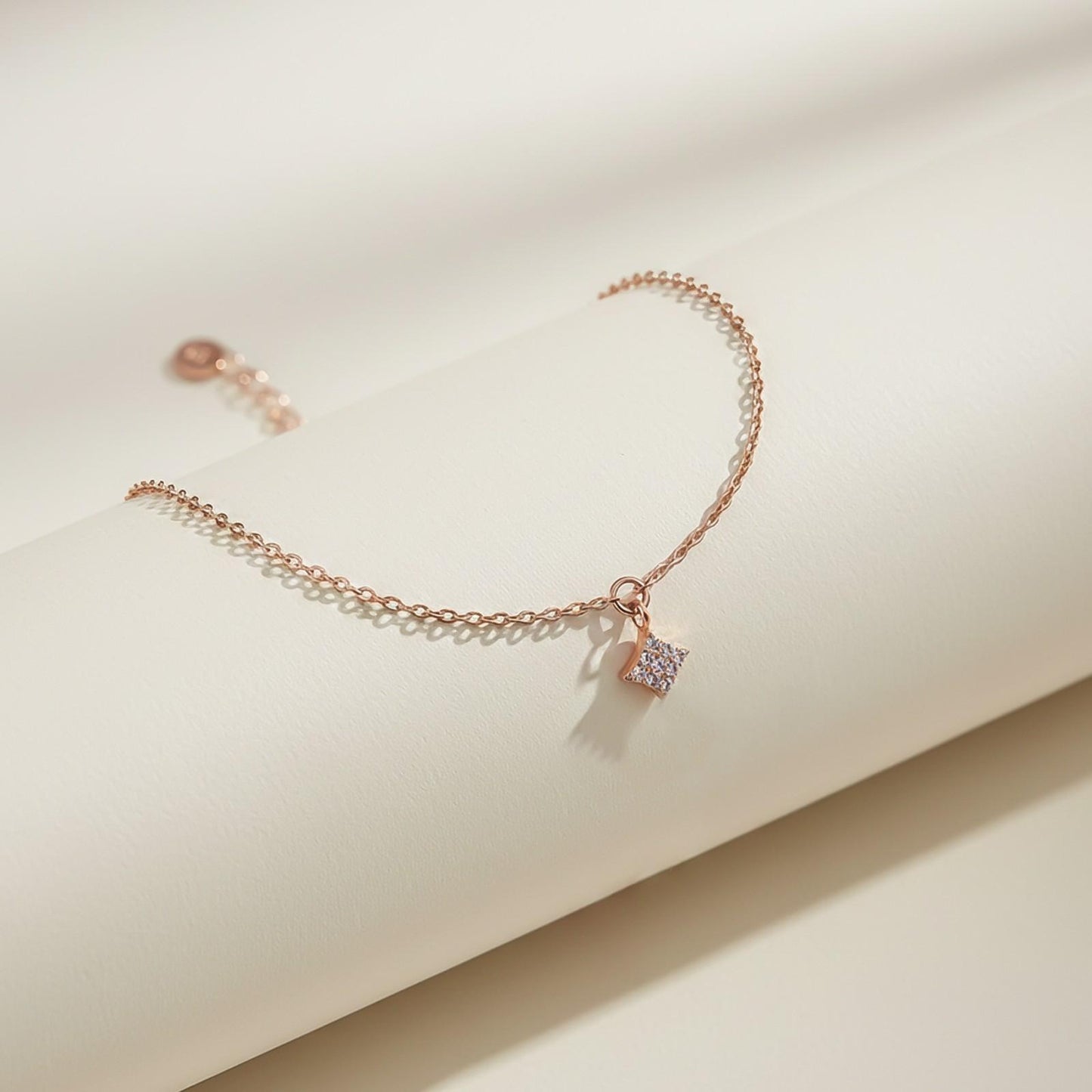 Rose Gold Dusk Till Dawn Anklet
