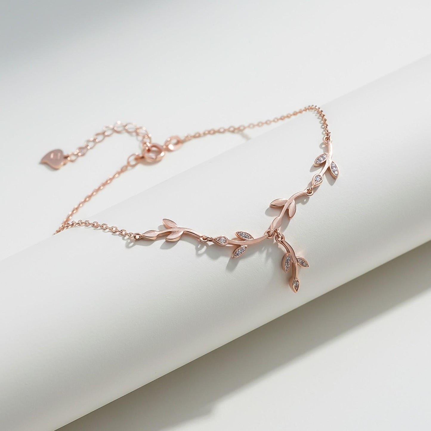 Rose Gold Tree Branches Anklet