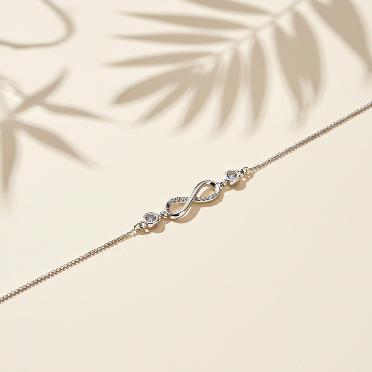 Silver Infinity Love Minimalist Bracelet