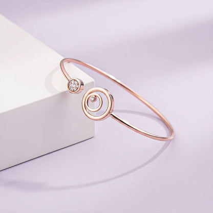 Rose Gold Chopard Happy Spirit Bangle