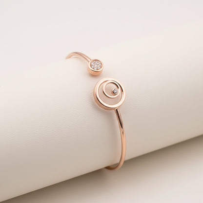Rose Gold Chopard Happy Spirit Bangle