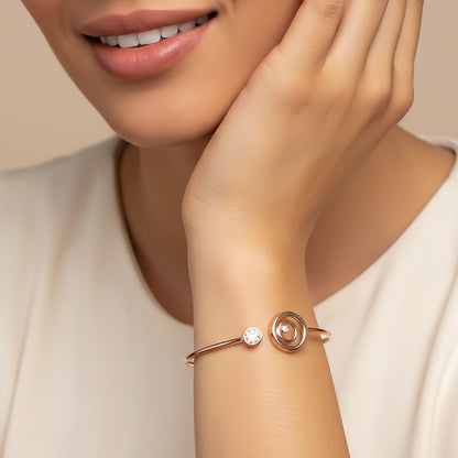 Rose Gold Chopard Happy Spirit Bangle
