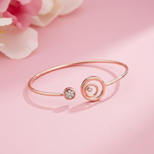 Rose Gold Chopard Happy Spirit Bangle