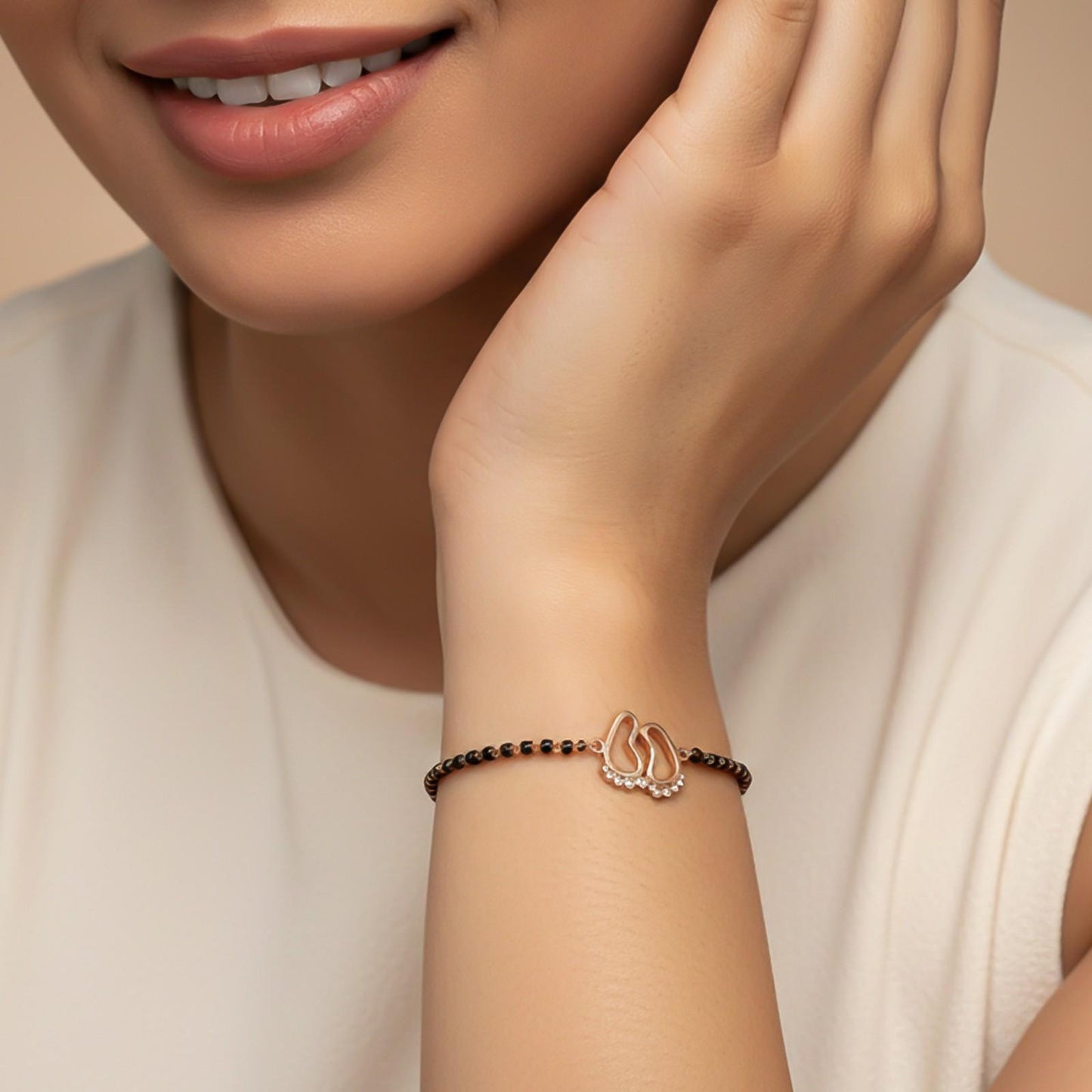 Rose Gold Rituals Theme Paw Bangles