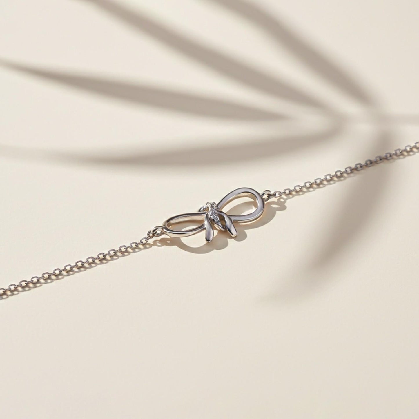 Silver Infinity Love Symbol Charm Bracelet