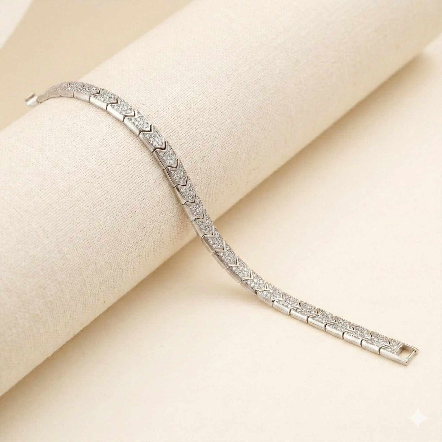 Silver Arrow Bracelet For Him
