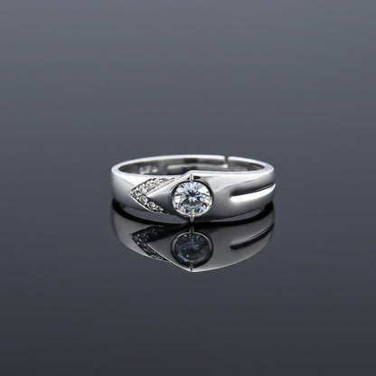 Silver Love Unfold Men's Band