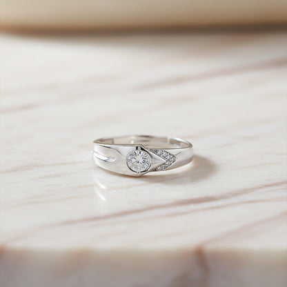 Silver Love Unfold Men's Band