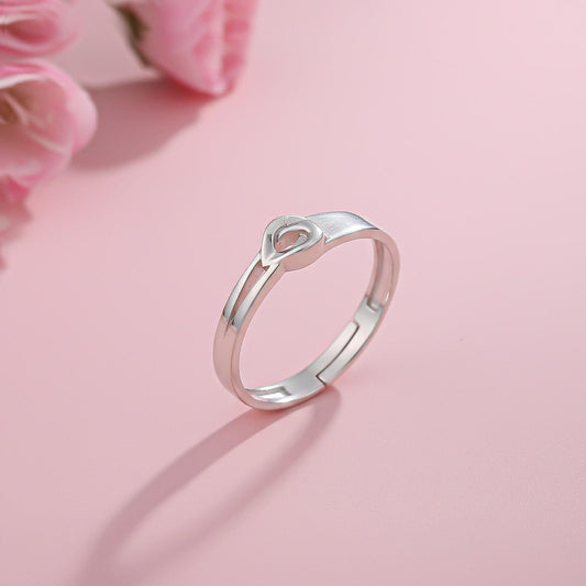 Silver Endless Love Ring For Him