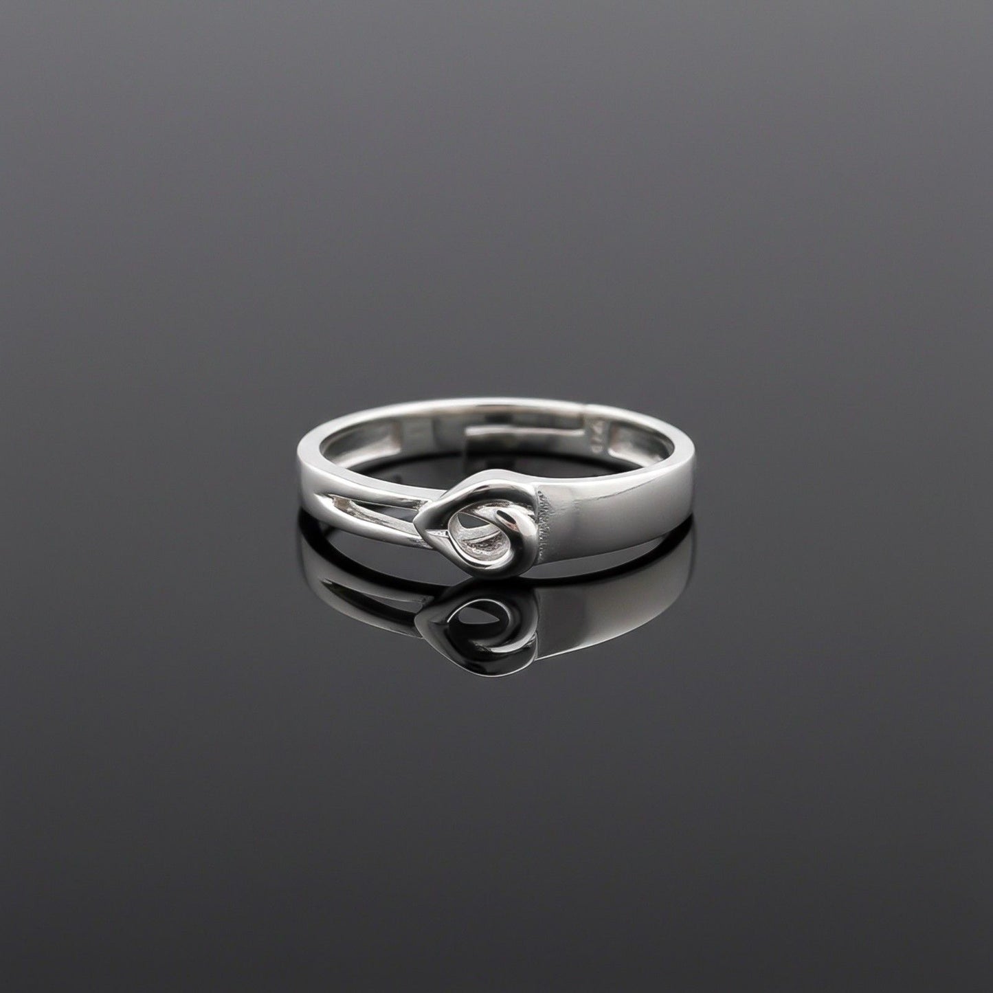 Silver Endless Love Ring For Him