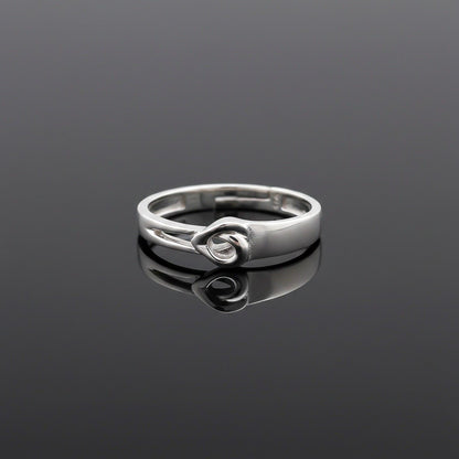 Silver Endless Love Ring For Him
