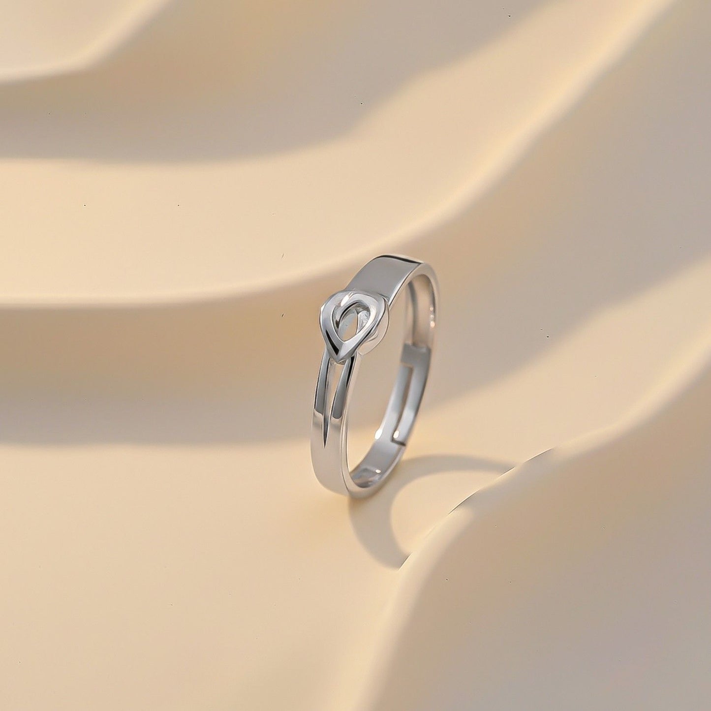 Silver Endless Love Ring For Him