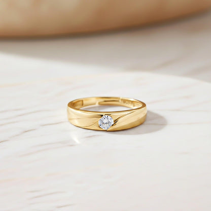 Golden Criss Cross Band For Men's