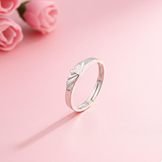 Silver Knight Band For Men