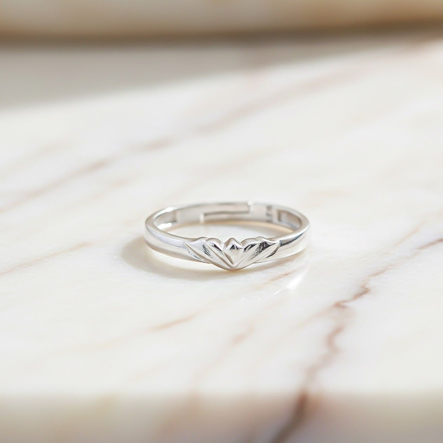 Silver Knight Band For Men
