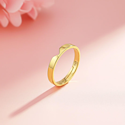 Golden Cupid Arrow Men's Band