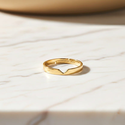 Golden Cupid Arrow Men's Band