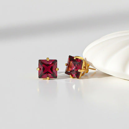 Golden Seeking Solace Stud Earrings