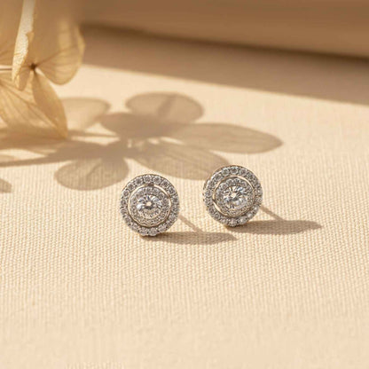 925 Silver Cluster Maya Studs