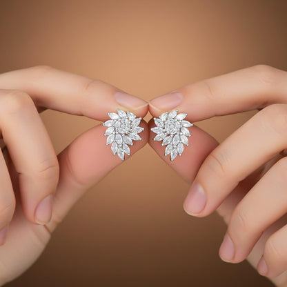 Silver Sweet Candy Stud Earrings