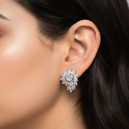 Silver Sweet Candy Stud Earrings