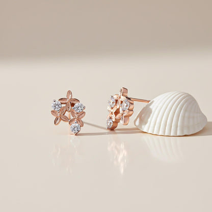 Rose Gold Starlight Studs