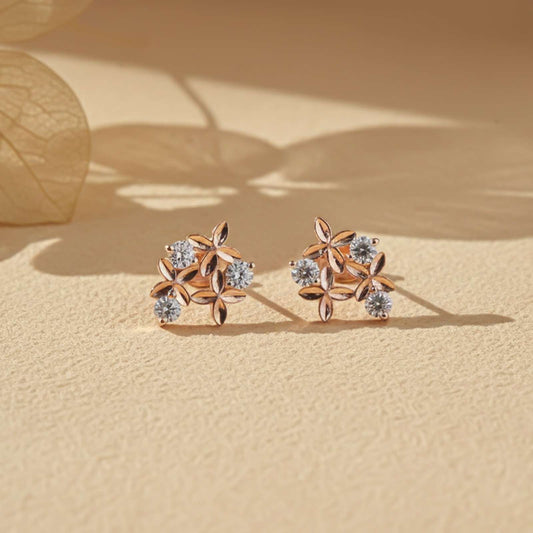 Rose Gold Starlight Studs