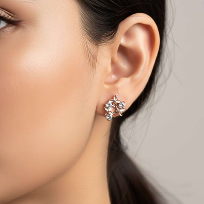 Rose Gold Starlight Studs