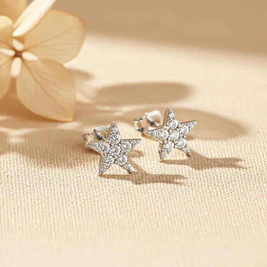 Silver Mini Stud Earrings