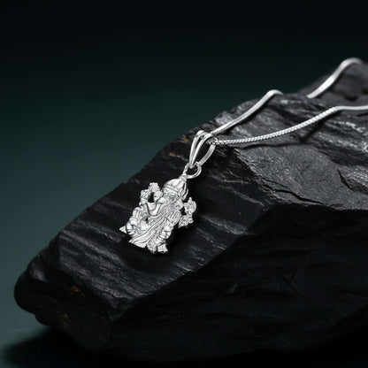 Silver Lord Vinayaka Ganpati Pendant