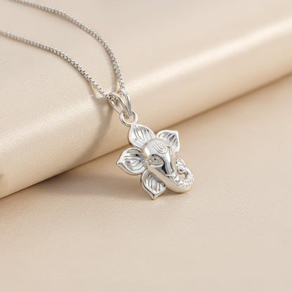 Silver God Vighnharta Ganpati Pendant