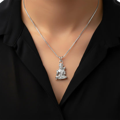Silver Jai Hanuman Silver Pendant