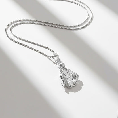 Silver Shree Sai Baba Pendant