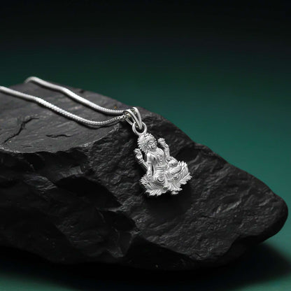 Silver Mata Laxmi Silver Pendant