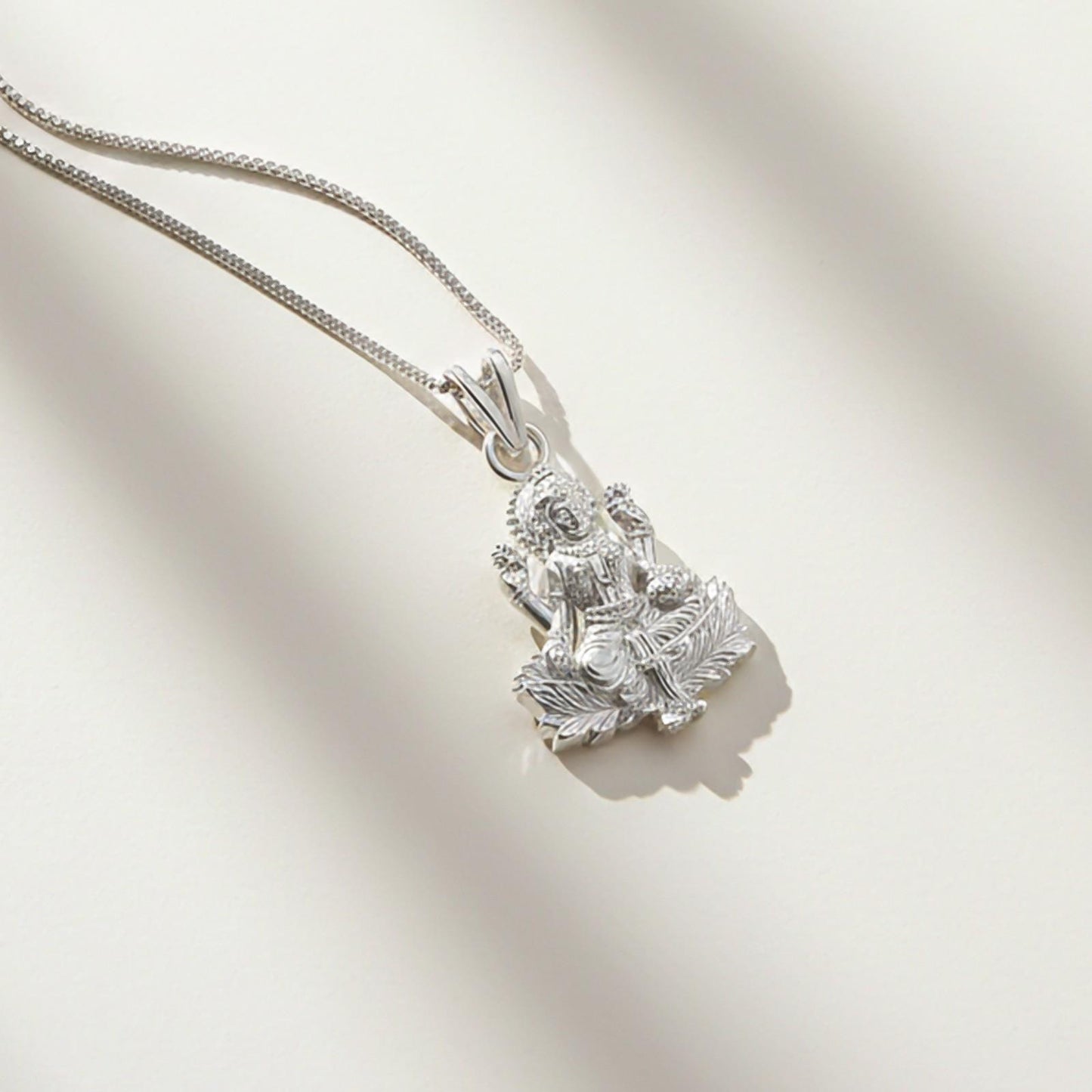 Silver Mata Laxmi Silver Pendant