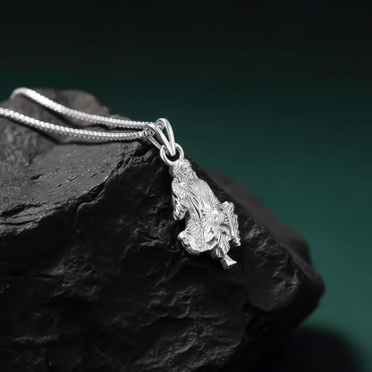 Silver Shirdi Sai Baba Blessing Pendant