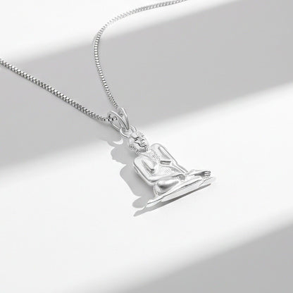 Silver Akkalkot Shree Swami Samarth Pendant