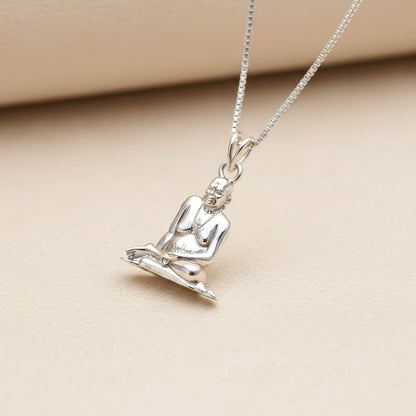 Silver Akkalkot Shree Swami Samarth Pendant