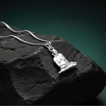 Silver Akkalkot Shree Swami Samarth Pendant