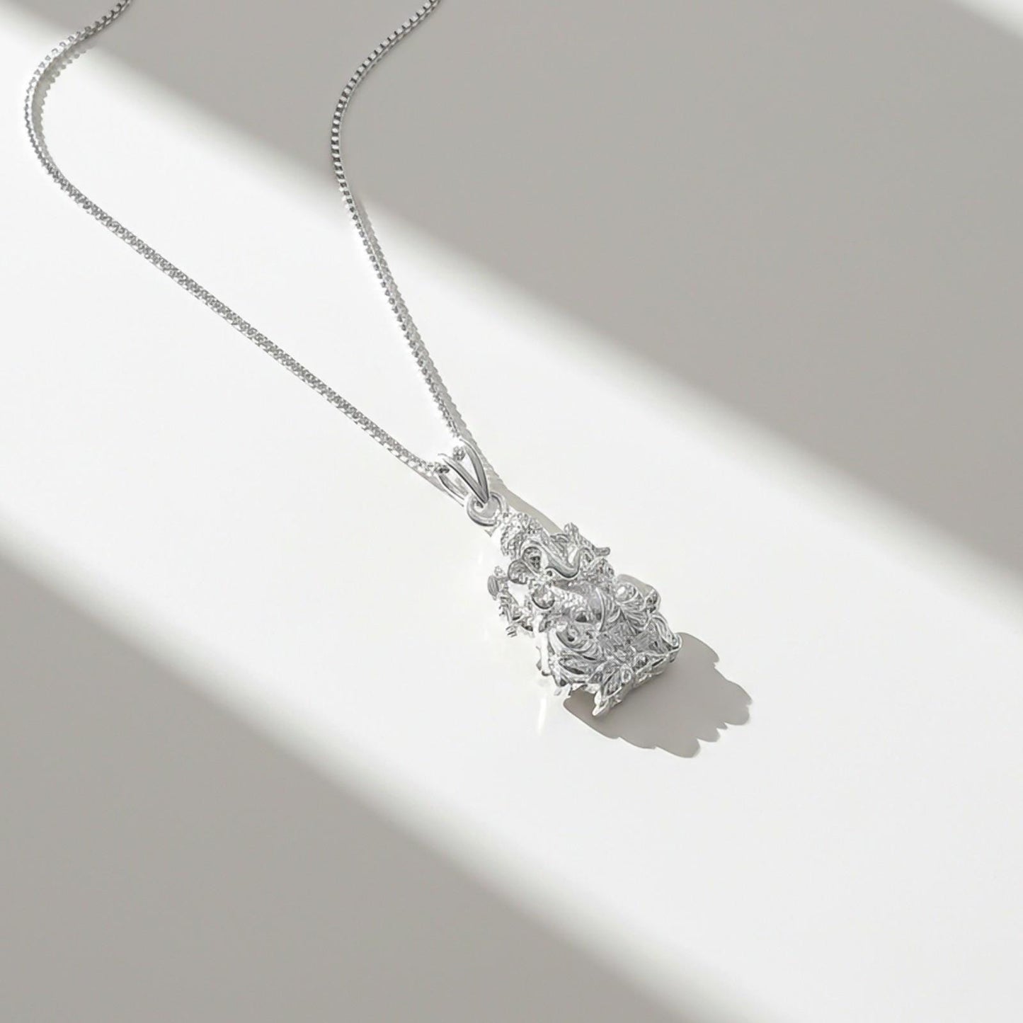 Silver Lord Ganesha Silver Pendant