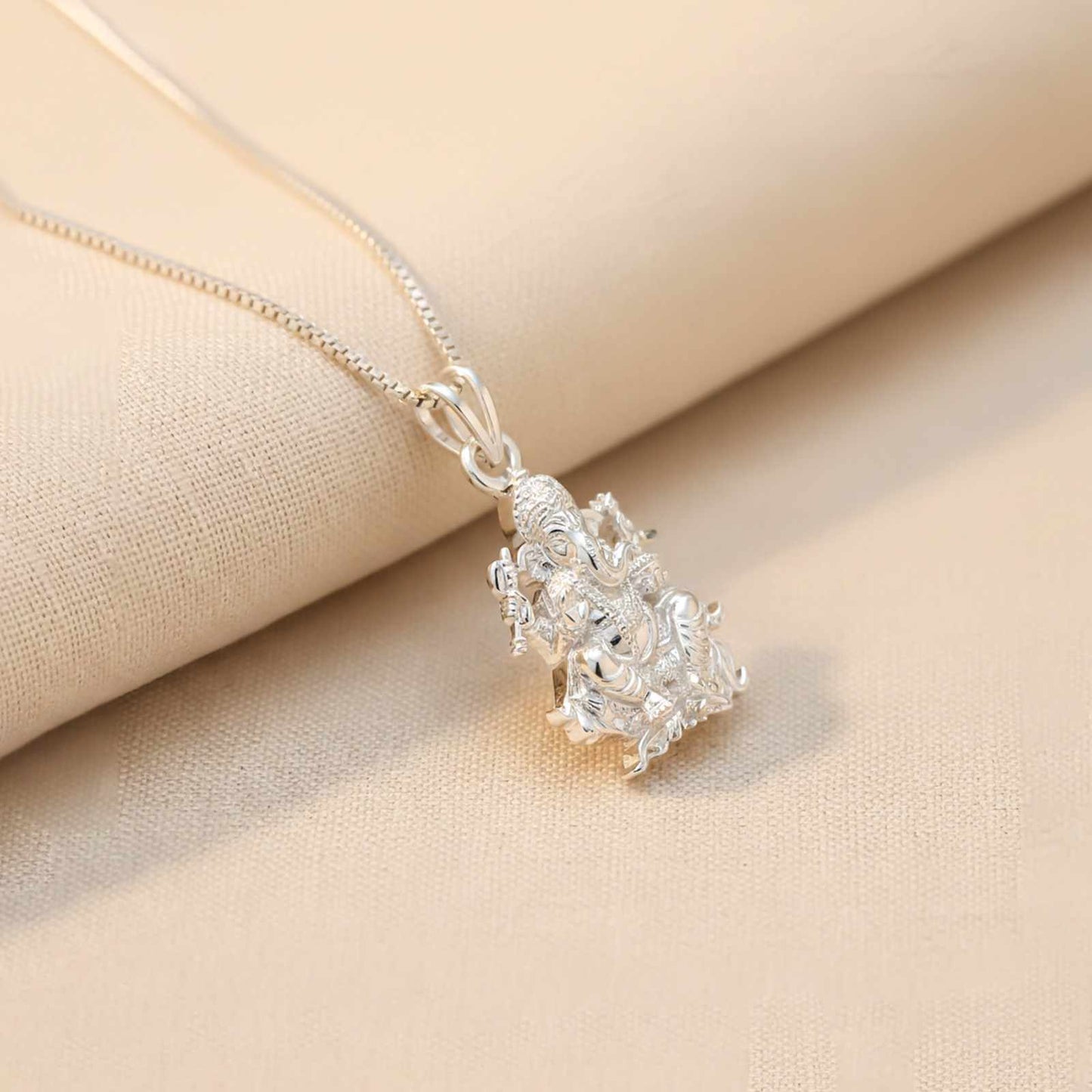 Silver Lord Ganesha Silver Pendant