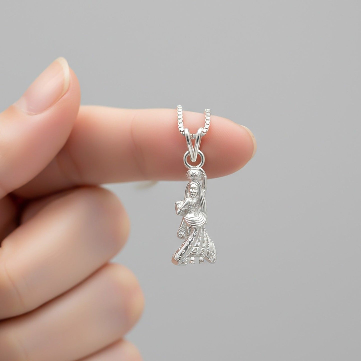 Silver Pure Silver Radha Gift Pendant