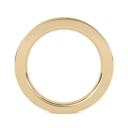 0.75Ctw Princess Moissanite Admiring Men's Band