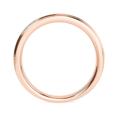 0.50Ctw Princess Moissanite Longing Men's Band