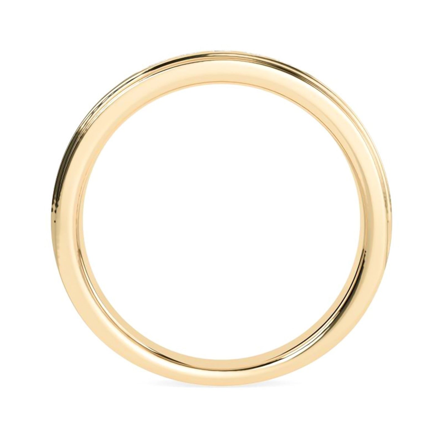 0.50Ctw Princess Moissanite Longing Men's Band