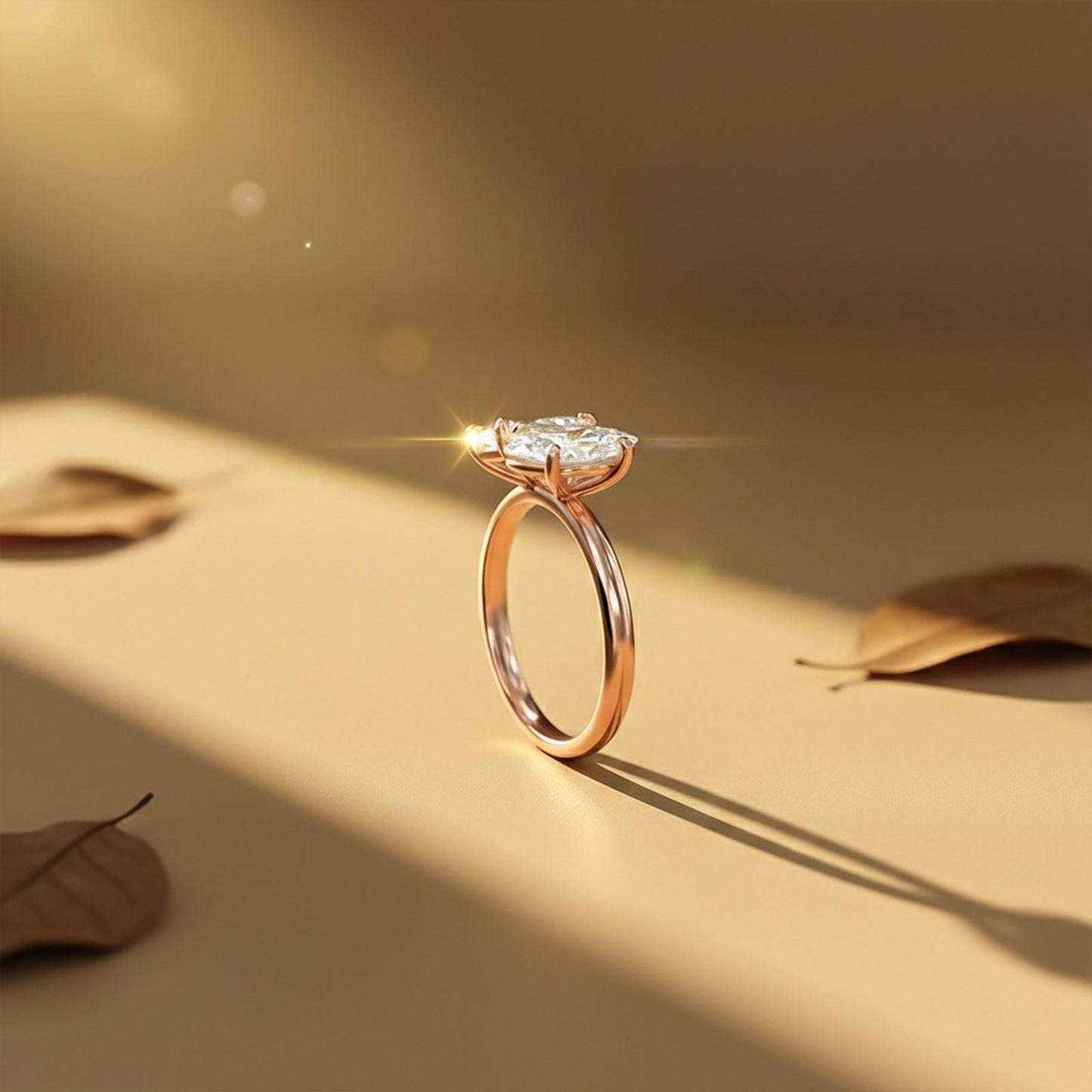 2Ctw Moissanite Double Stone Ring